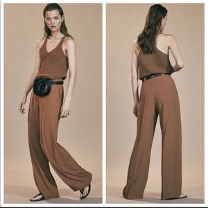 NWT Massimo Dutti Crepe Trousers